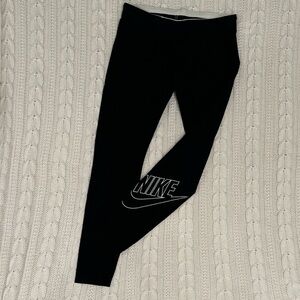 Nike logo athletic leggings - Size M